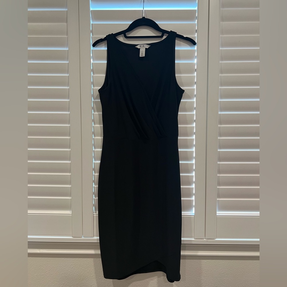 White House Black Market black sleeveless dress NWOT